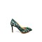 Yeşil Dantelli Topuklu Ayakkabı-renat - YEŞİL