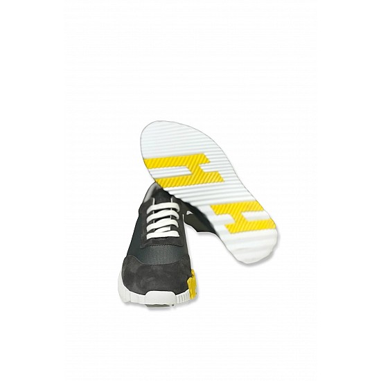 Gri Spor Ayakkabı - Dakota - Gri Sarı