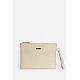 Marie Claire Kırmızı Kadın Kroko Desenli Clutch ve Portföy Çantası Cannes MC222106309 - BEJ