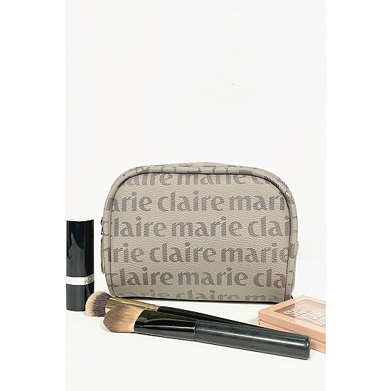 Marie Claire Bordo Kadın Kozmetik ve Makyaj Çantası Lottie MC222111282 - VİZON