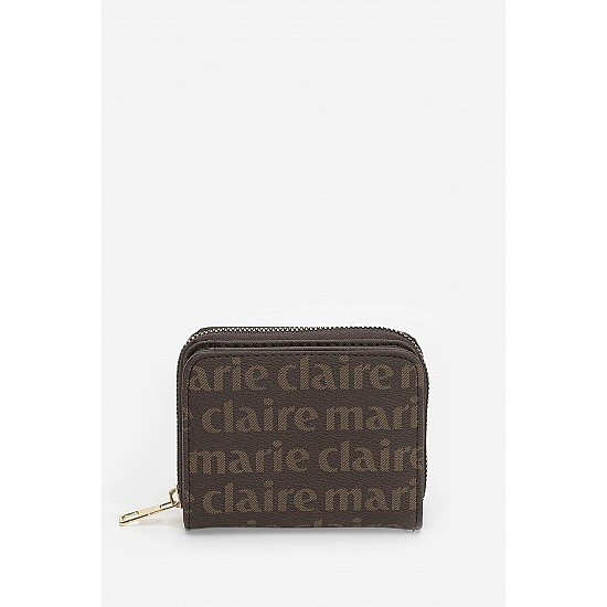 Marie Claire Siyah Kadın Fermuar Kapamalı Kartlıklı Cüzdan Gloria MC222307302 - Kahve
