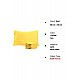%100 Pamuklu 50x70 Yastık Kılıfı Pillow Case 3lü Paket - SARI
