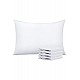 %100 Pamuklu 50x70 Yastık Kılıfı Pillow Case 4lü Paket - BEYAZ