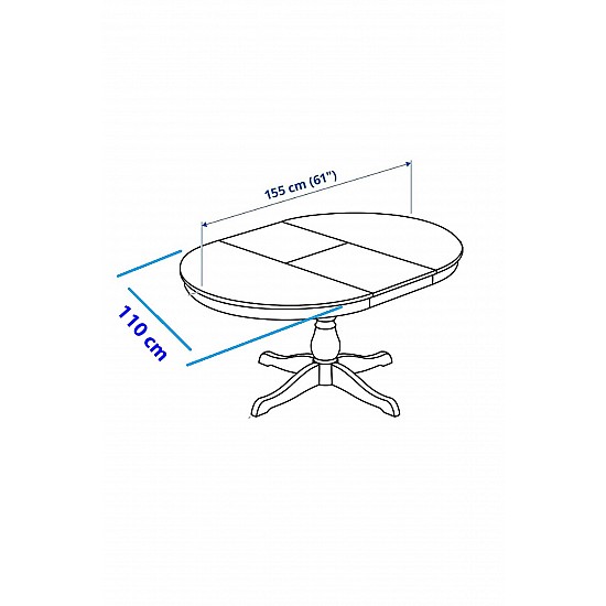 Sıvıya Dayanıklı Dertsiz Oval Masa Örtüsü Yeşil 160 x 210 - KAHVERENGİ