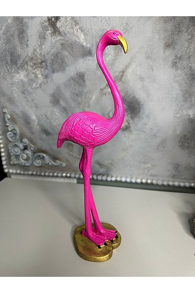 Flamingo Biblo Hediyelik Dekor Süs Obje Biblo - PEMBE