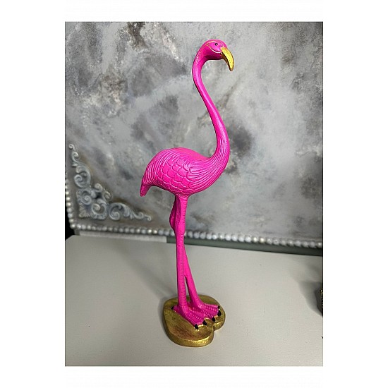 Flamingo Biblo Hediyelik Dekor Süs Obje Biblo - PEMBE