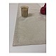 Keten Görünümlü Simli Linen Gold Runner 40 x 160 - Altın