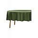 Sıvıya Dayanıklı Dertsiz Oval Masa Örtüsü Yeşil 160 x 270 - YEŞİL