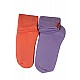 Thermo Özellikli 2X Korumalı (2 Çift) Termal Kışlık Havlu Patik Çorap Dikişsiz Kalın - MorYavruağzı
