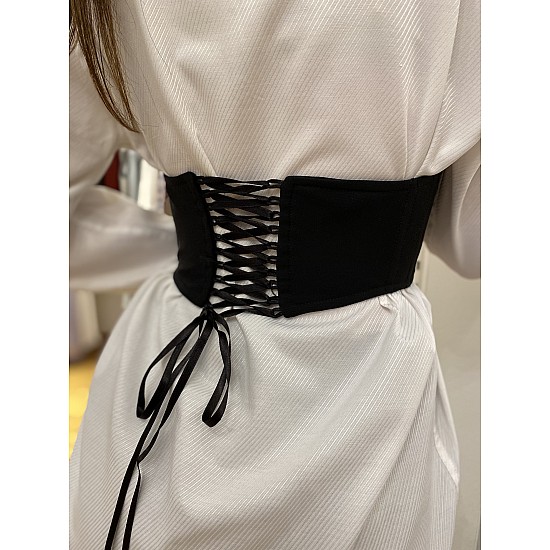 Elizabeth waist corset - BLACK