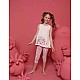 Donella Sevimli Ayılar Baskılı Kız Çocuk Capri Pijama Takım - 10070 - SOMON