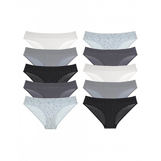 Donella 10-Piece Colorful Women's Panties - 181140 - Colorful