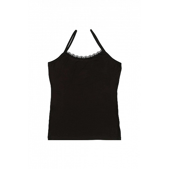 Donella 3'lü Viskon Siyah Beyaz Ten Kadın Atlet - 2395 - Renkli