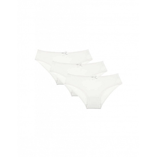 Donella 3-Piece Girl's Panties - 4171D6 - WHITE