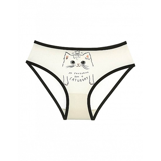 Donella 10-Piece Cat Printed Girl's Panties - 4171KT-10LU - Colorful