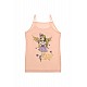 Donella 5'li Renkli Fairy Baskılı Kız Çocuk Atlet - 4371LV - Renkli