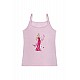 5'li Renkli Barbie Baskılı Kız Çocuk Atlet - 4371pb15 - Renkli