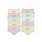 Набор из 10 разноцветных шорт для девочек Donella с принтом кошек — 465084 — Разноцветный