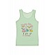 Donella 5'li Renkli Baskılı Kız Çocuk Atlet - 495048 - Renkli