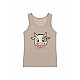 Donella 5'li Cow Baskılı Kız Çocuk Atlet - 4971878NK-5LI - Renkli