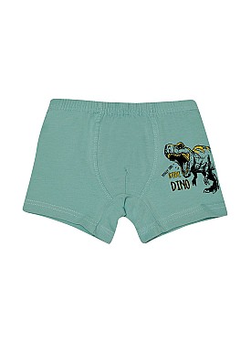 Donella 10'lu Renkli Dinazor Baskılı Erkek Çocuk Boxer - 75711284B - Renkli