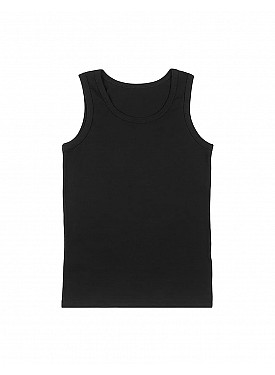 Donella 3-Piece Black Boys Undershirt - 7771Q - BLACK