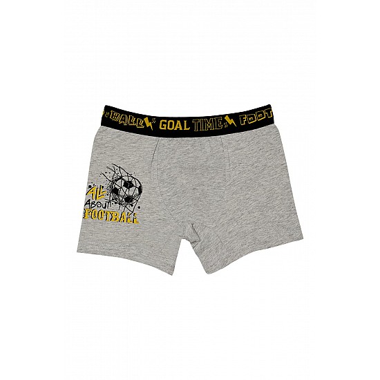 Donella 10'lu Renkli Futbol Baskılı Erkek Çocuk Boxer - 807013 - Renkli