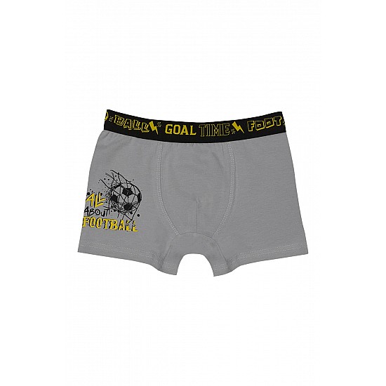 Donella 10'lu Renkli Futbol Baskılı Erkek Çocuk Boxer - 807013 - Renkli